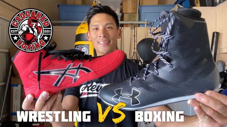 Are Wrestling And Boxing Shoes the Same