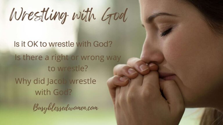 What Does It Mean to Wrestle With God