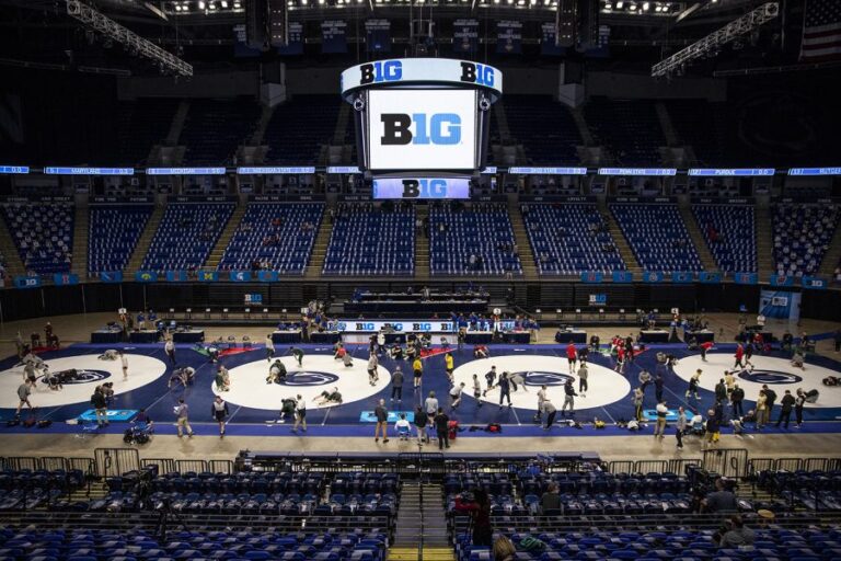 When is the Big Ten Wrestling Tournament